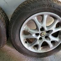 Cerchi e gomme Alfa Romeo 147  invernali + estive