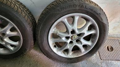 Cerchi e gomme Alfa Romeo 147  invernali + estive