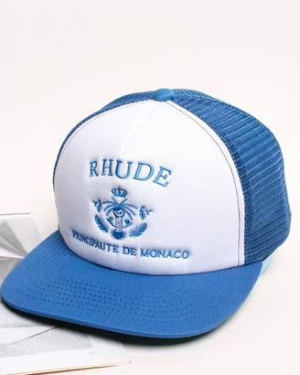 blu cappello bianco Rhude
