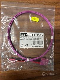Cavo Fibra Ottica Multimodale OM4 LC-SC Duplex