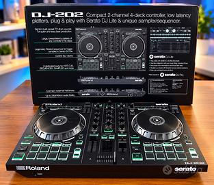 Roland DJ-202 Controller DJ con Scatola Originale