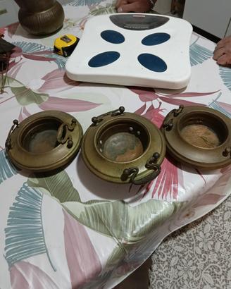 3 Bracieri vintage