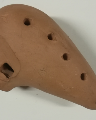 STRUMENTO MUSICALE OCARINA in TERRACOTTA