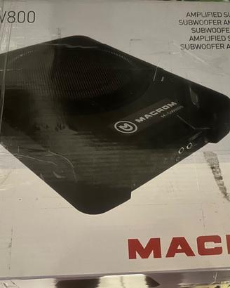 Subwoofer Macrom M-SW800 amplificato