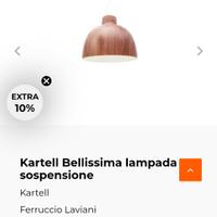 Lampadario Kartell