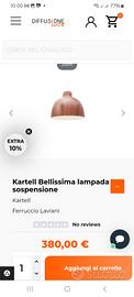 Lampadario Kartell