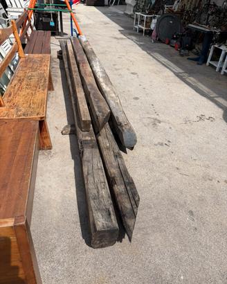 travi antiche 350/500 cm 50€ ognuna