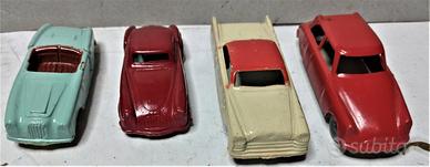 4 piccolissime machinine in plastica ingap anni 60