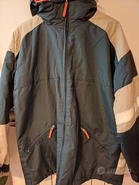 Giacca invernale da uomo con cappuccio e tasche co