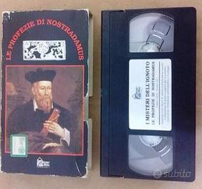 VHS Le profezie di Nostradamus,Misteri Ignoto