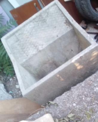 lavandino in cemento 
