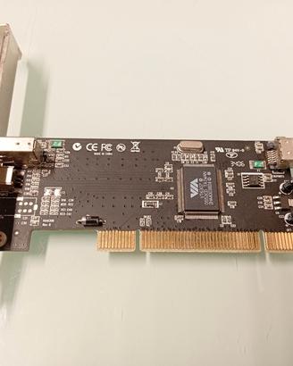 Scheda FireWire PCI