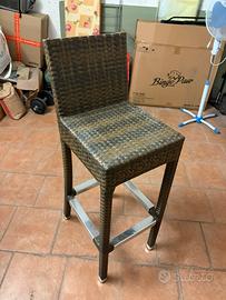 Sgabello alto elegante