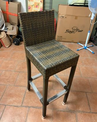 Sgabello alto elegante