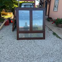 Finestre in legno Usate ma ancora buone Pz 9