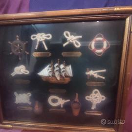 quadro con nodi marinari 