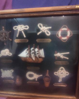 quadro con nodi marinari 