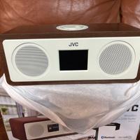 Radio DAB JVC in legno RA-D77M cassa portatile