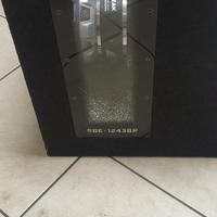 SUB woofer Alpine + amplificatore boss