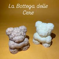 Orsetto in cera di soia profumata