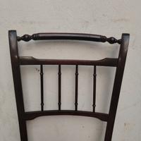 sedie stile 800 con seduta in tessuto 