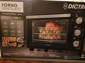 Forno ventilato 1380 W