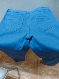 pantaloni blu kiabi