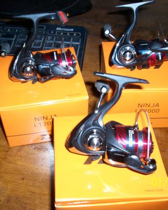 mulinello daiwa ninja. 2 mulinelli   40 euro
