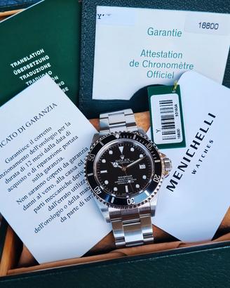 ROLEX SEADWELLER 16600 MAI LUCIDATO 2003