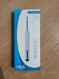 Pulitore orecchie com videocamera in alta risoluzi