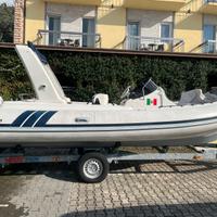 Gommone Alson 680 solo Lago di Garda