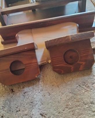 Accessori bagno legno