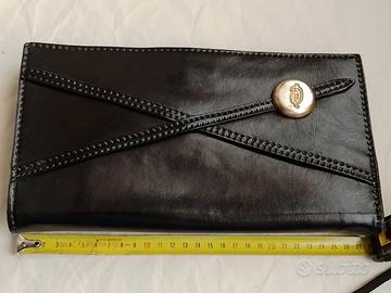 CESARE PICCINI pochette in pelle Made in Italy