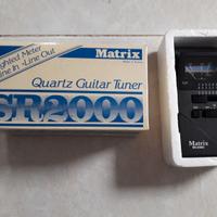Matrix SR-2000 Quartz Guitar Tuner