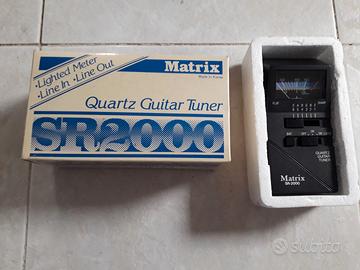 Matrix SR-2000 Quartz Guitar Tuner