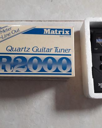 Matrix SR-2000 Quartz Guitar Tuner