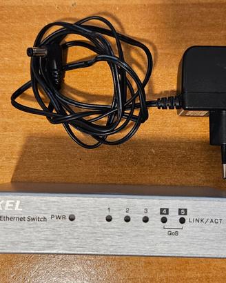 Zyxel ES-105A, switch Ethernet 5 porte