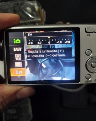 fotocamera Sony con tutti gli accessori 