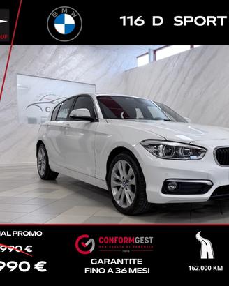Bmw 116 116d 5p. Sport