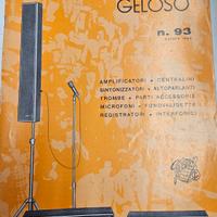 Lotto GELOSO Bollettini anni vari 33 pezzi