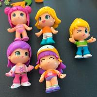 Lotto PinyPon – 5 bamboline + accessori