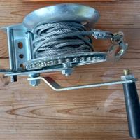 Argano in acciaio 10 mt, capacità 1000 libbre