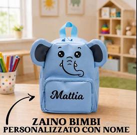 Zaino bimbo/a personalizzato (3 modelli)
