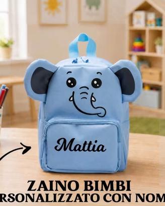 Zaino bimbo/a personalizzato (3 modelli)