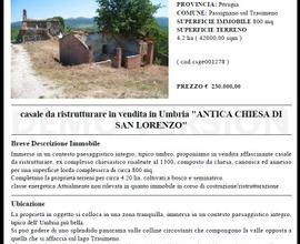 Casale da ristrutturare con annesso e terreno