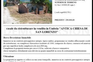 Casale da ristrutturare con annesso e terreno