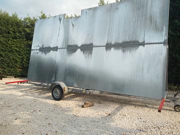 rimorchio  vela pubblicitaria