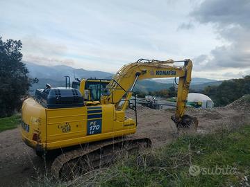 ESCAVATORE KOMATSU 170  DEL 2020 POCHE ORE