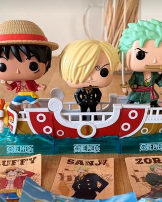 set completo One piece Kinder Funko.pop