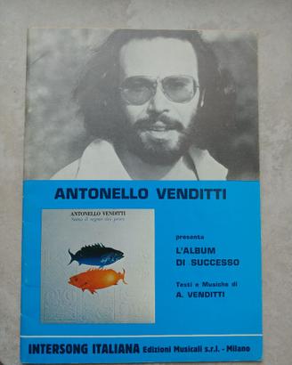 Antonello Venditti spartito musicale